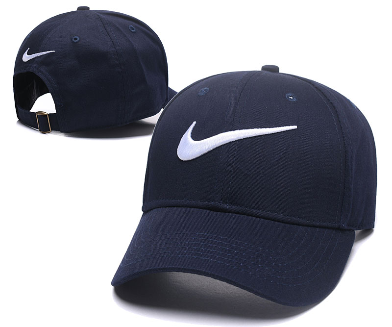Nike Fresh Logo Navy Sports Adjustable Hat
