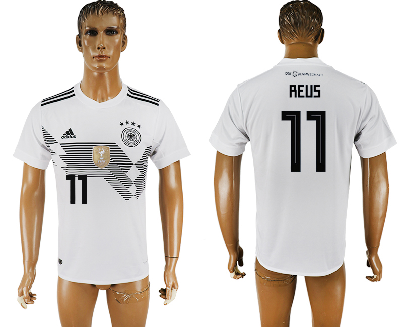 Germany 11 REUS Home 2018 FIFA World Cup Thailand Soccer Jersey