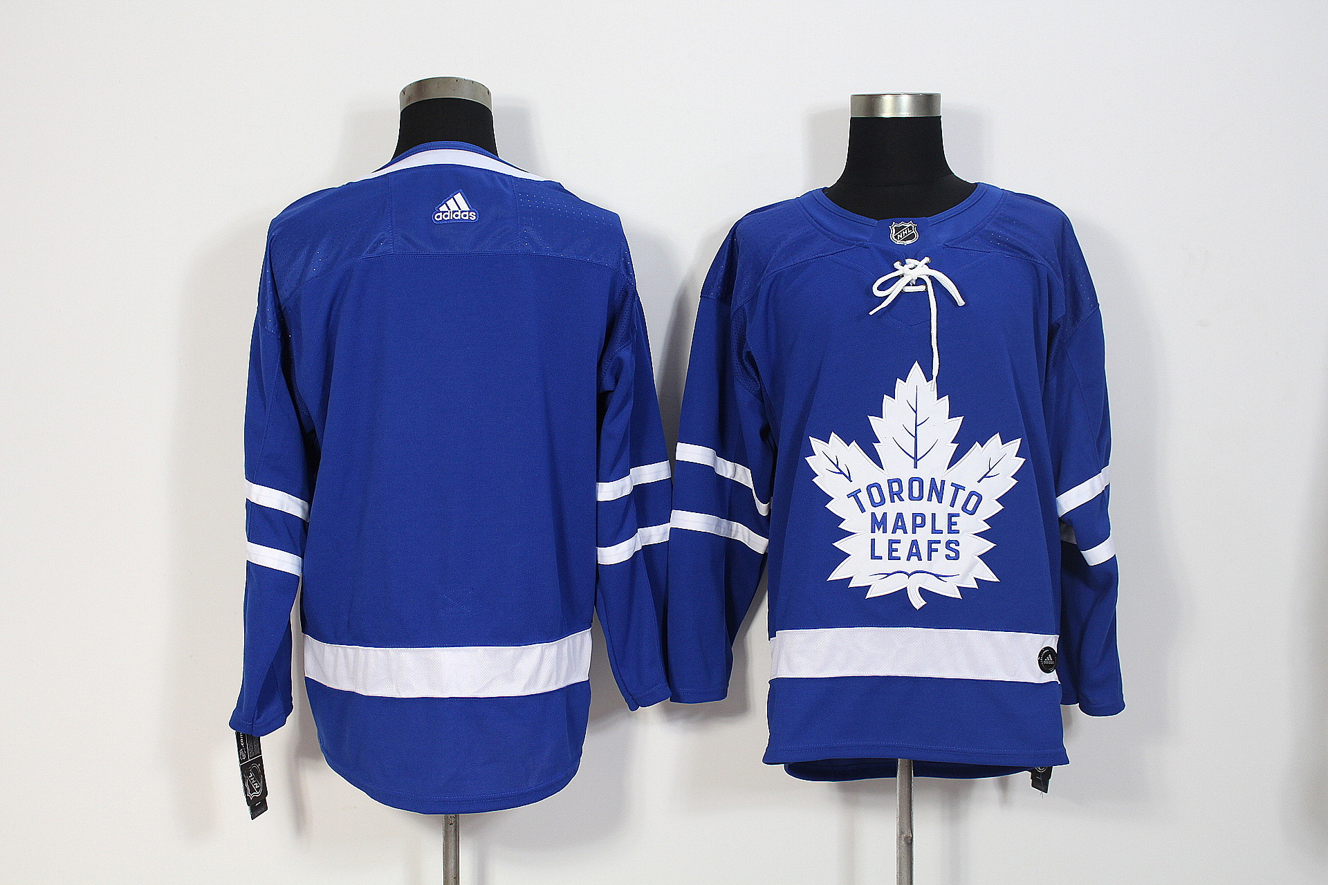 Maple Leafs Blank Blue Adidas Jersey