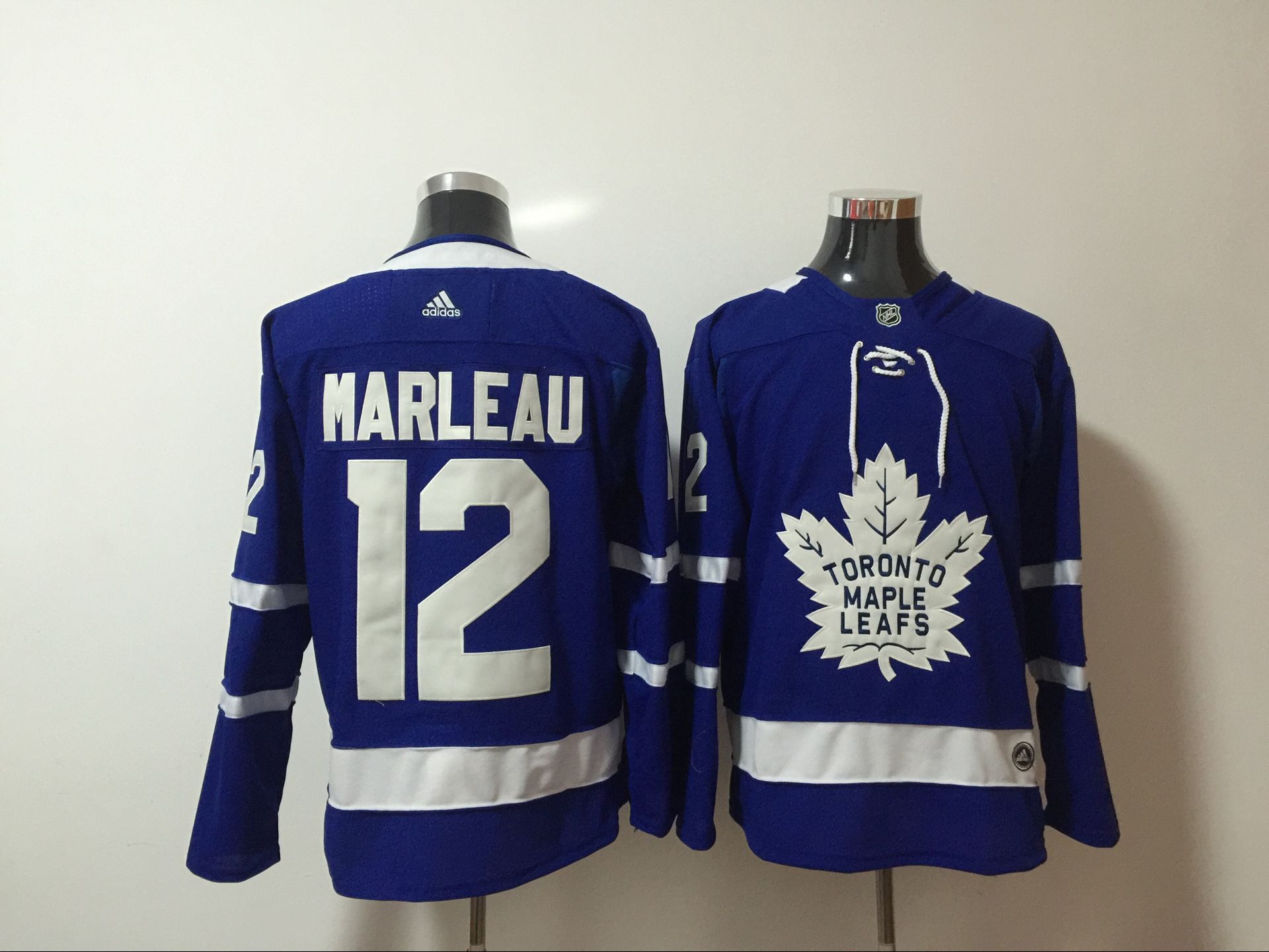 Maple Leafs 12 Patrick Marleau Blue Adidas Jersey