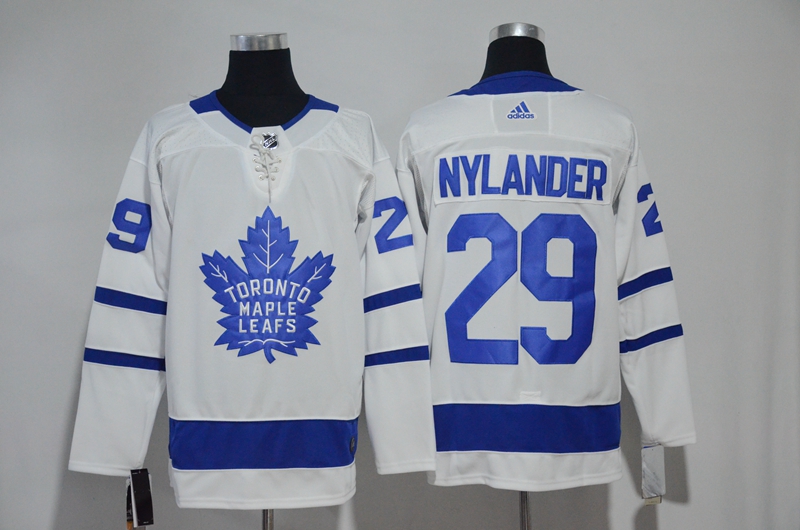 Maple Leafs 29 William Nylander White Adidas Jersey