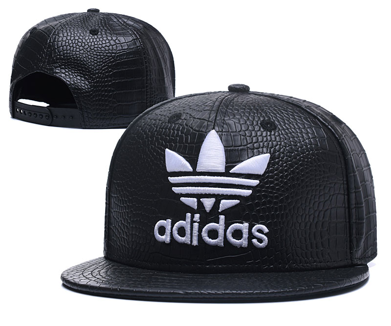 Adidas Sports Logo Black Adjustable Hat YS