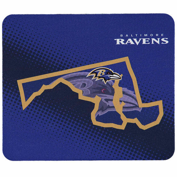 Baltimore Ravens Purple Gaming/Office NFL Mouse Pad