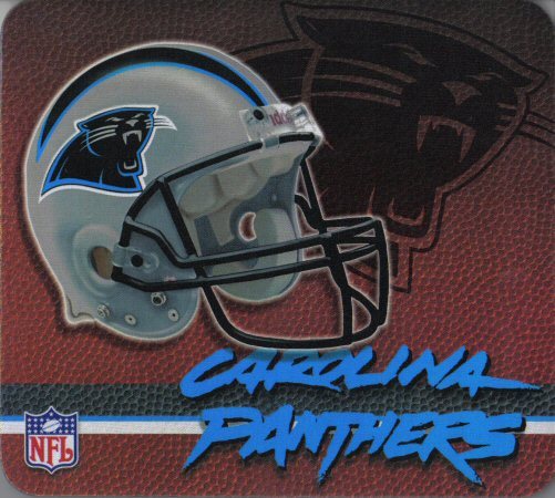 Carolina Panthers Gaming/Office NFL Mouse Pad