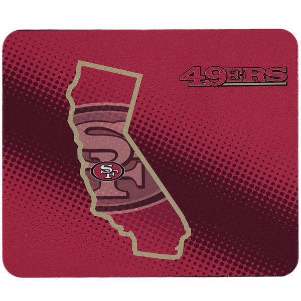 San Francisco 49ers Red Gaming/Office NFL Mouse Pad