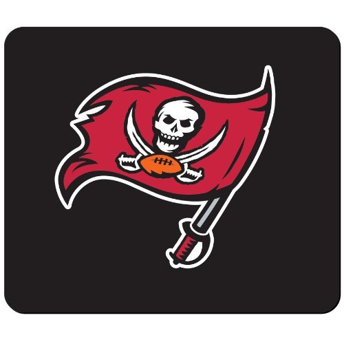 Tampa Bay Buccaneers Black Gaming/Office NFL Mouse Pad