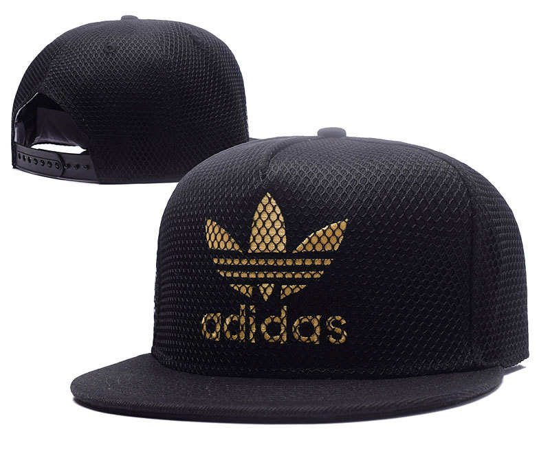 Adidas Team Logo Black Adjustable Hat GS