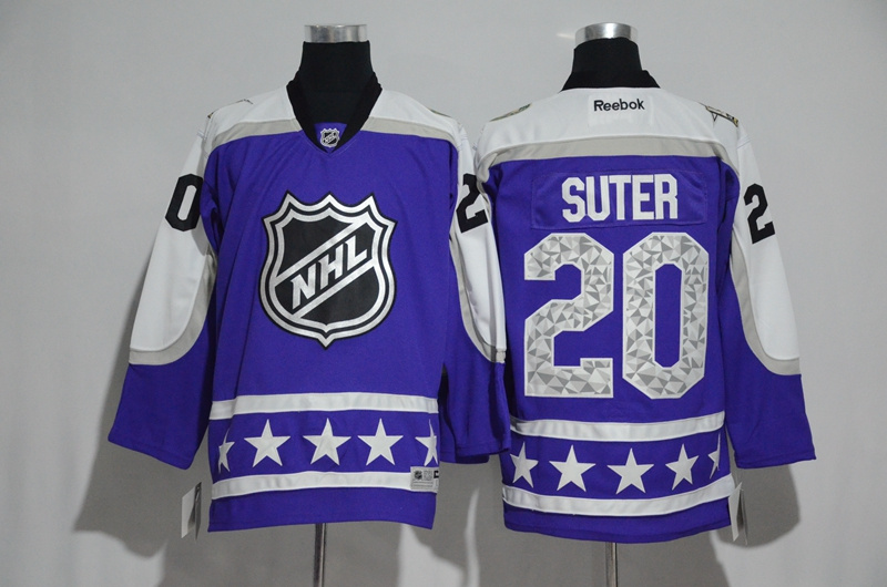 Wild 20 Ryan Suter Purple Central Division 2017 NHL All-Star Game Premier Jersey