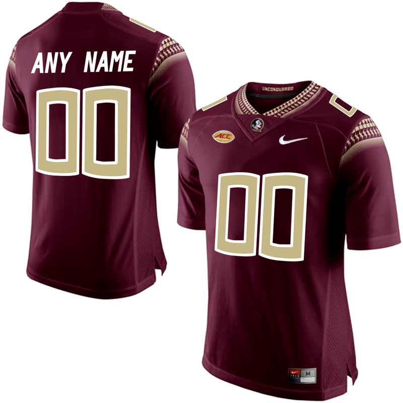 Florida State Seminoles Red Men's Customized College Jersey