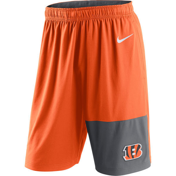 Nike Cincinnati Bengals Orange NFL Shorts