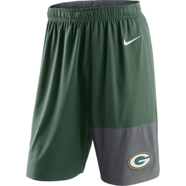 Nike Green Bay Packers Green NFL Shorts