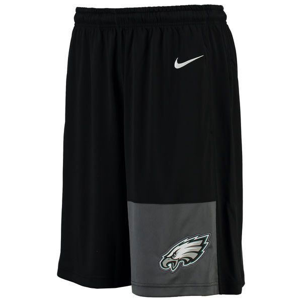Nike Philadelphia Eagles Black NFL Shorts - Click Image to Close