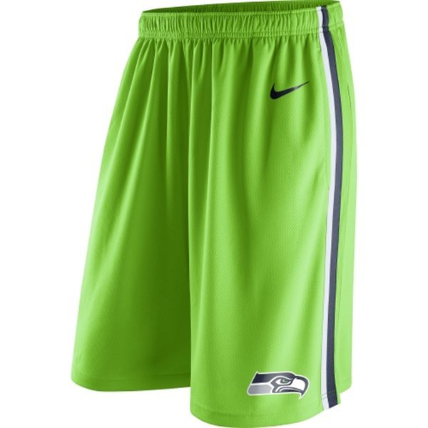 Nike Seattle Seahawks Green NFL Shorts - Click Image to Close