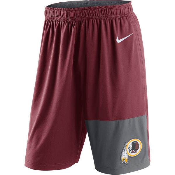 Nike Washington Redskins Burgundy NFL Shorts