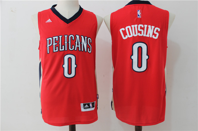 Pelicans 0 DeMarcus Cousins Red Swingman Jersey