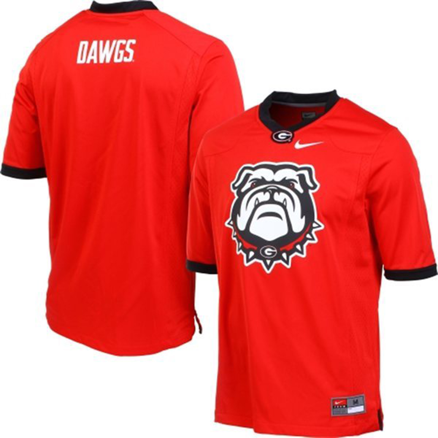Georgia Bulldogs Red Nike Team Pride Fashion College Football Jersey