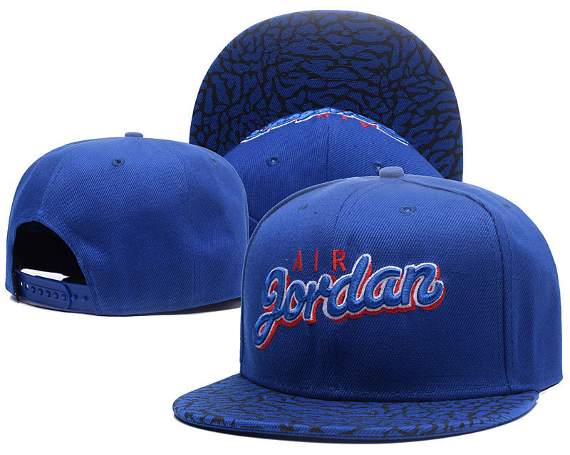 Air Jordan Blue Fashion Adjustable Hat GS