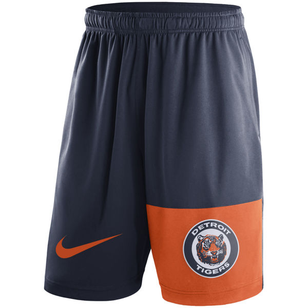 Men's Detroit Tigers Nike Navy Cooperstown Collection Dry Fly Shorts