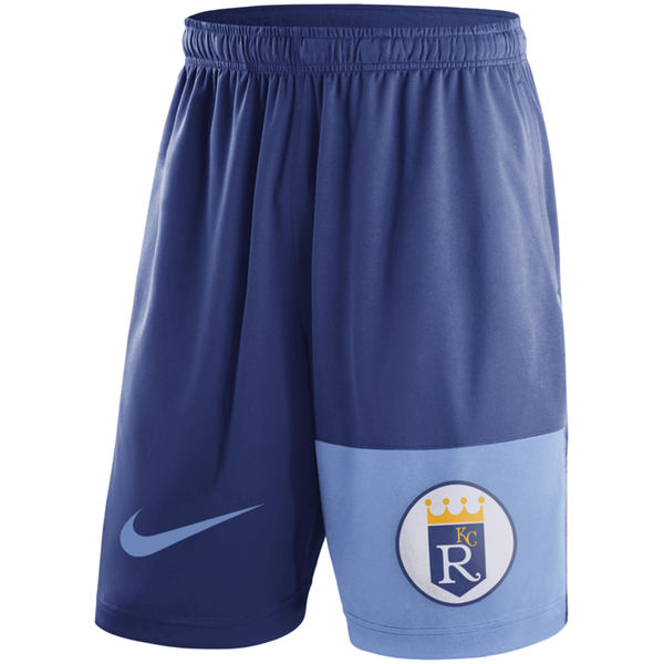 Men's Kansas City Royals Nike Royal Cooperstown Collection Dry Fly Shorts