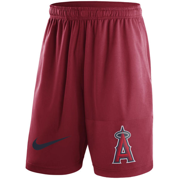 Men's Los Angeles Angels of Anaheim Nike Red Dry Fly Shorts