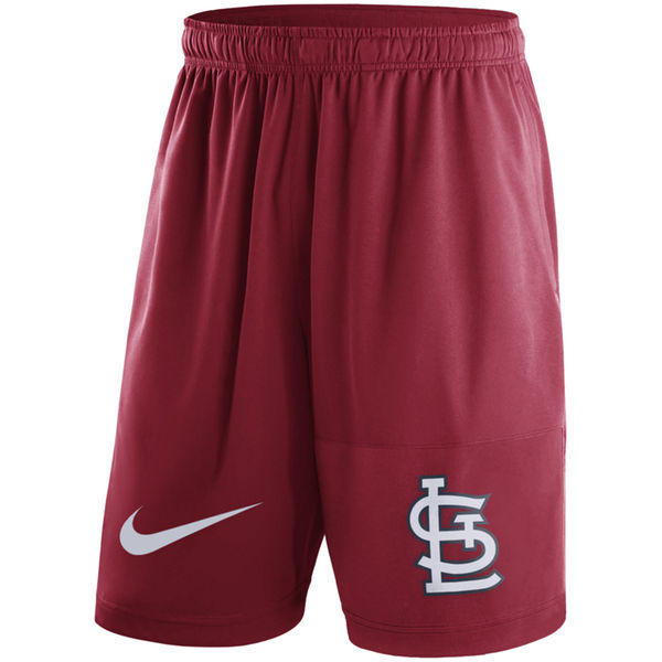 Men's St. Louis Cardinals Nike Red Dry Fly Shorts