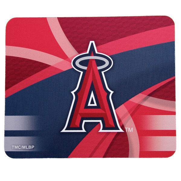 Los Angeles Angels Red Gaming/Office MLB Mouse Pad
