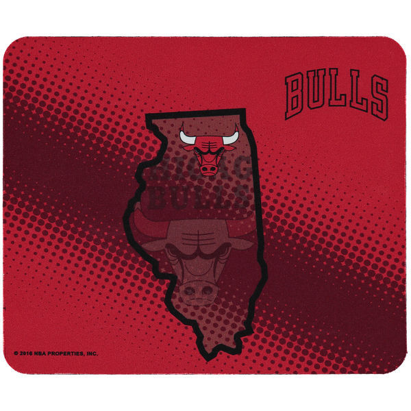 Chicago Bulls Red Gaming/Office NBA Mouse Pad2