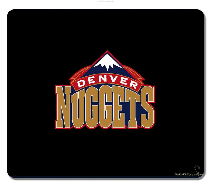 Denver Nuggets Black Gaming/Office NBA Mouse Pad