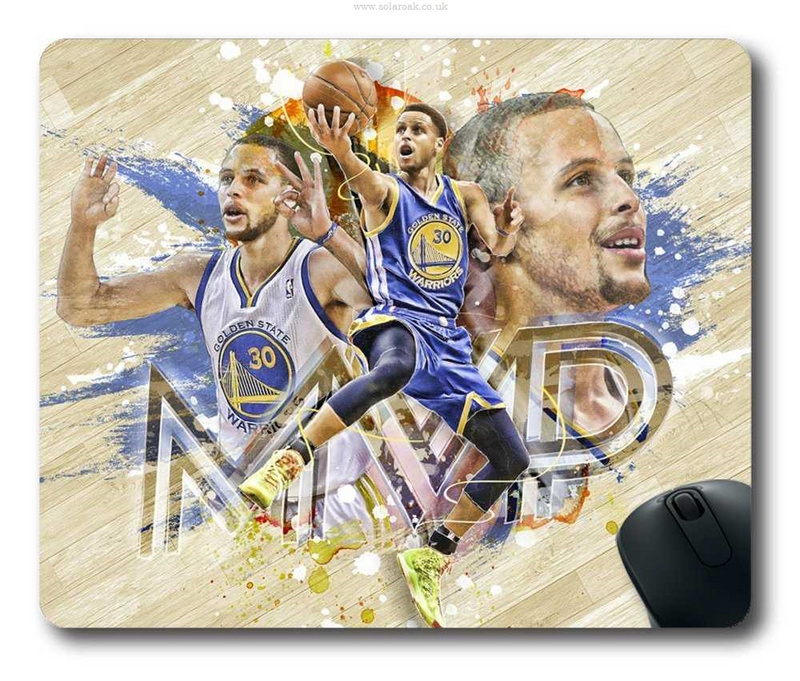Warriors 30 Stephen Curry Gaming/Office NBA Mouse Pad