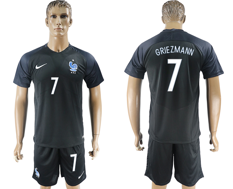 2017-18 France 7 GRIEZMANN Third Away Soccer Jersey