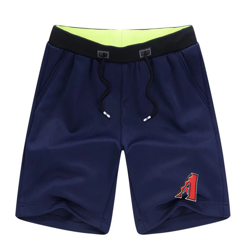 Men's Arizona Diamondbacks Team Logo Navy Baseball Shorts