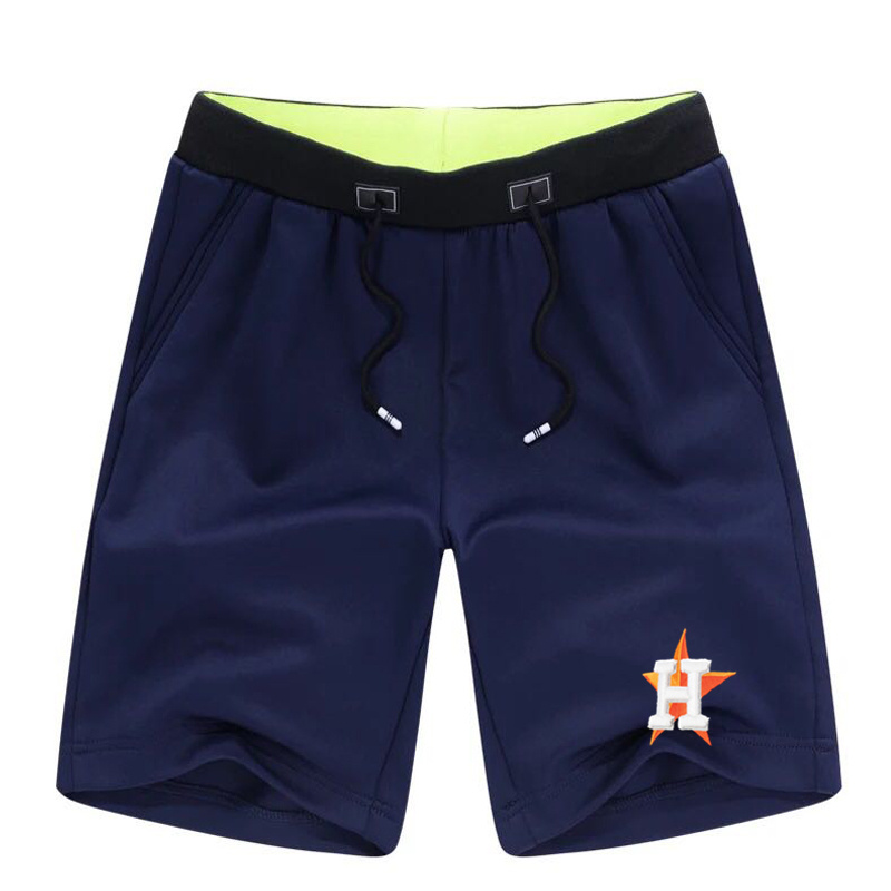 Men's Houston Astros Team Logo Navy Baseball Shorts
