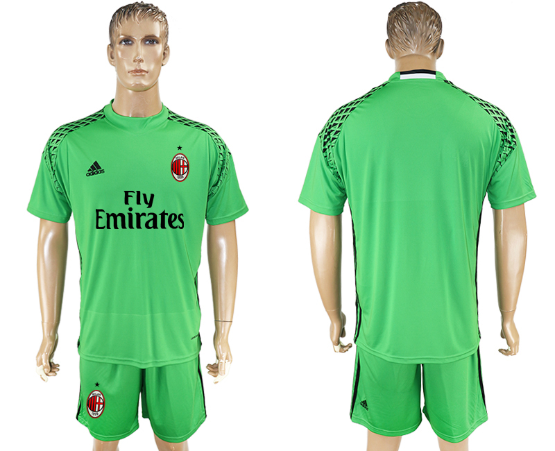 2016-17 AC Milan Green Goalkeeper Soccer Jersey