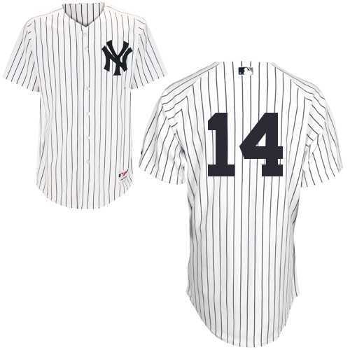 Yankees 14 Starlin Castro White Cool Base Jersey