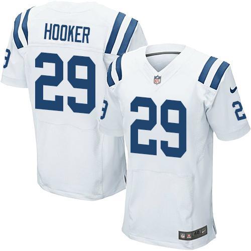 Nike Colts 29 Malik Hooker White Elite Jersey