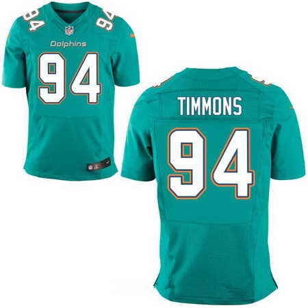 Nike Dolphins 94 Lawrence Timmons Aqua Elite Jersey