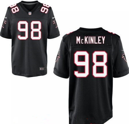 Nike Falcons 98 Takkarist McKinley Black Elite Jersey