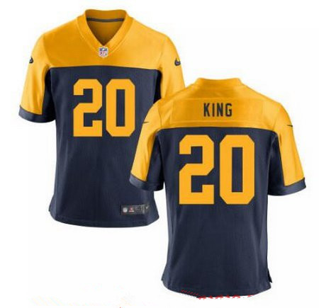 Nike Packers 20 Kevin King Navy Blue Alternate Elite Jersey