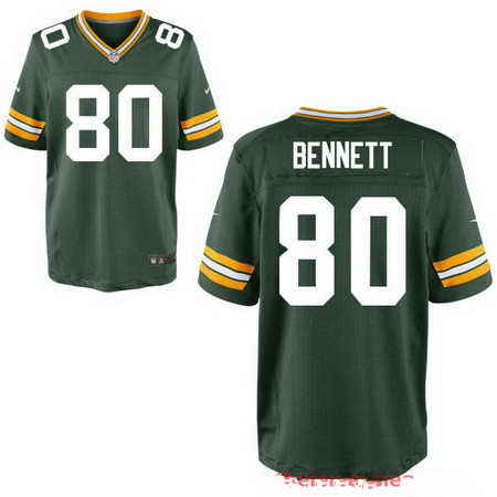 Nike Packers 80 Martellus Bennett Green Elite Jersey