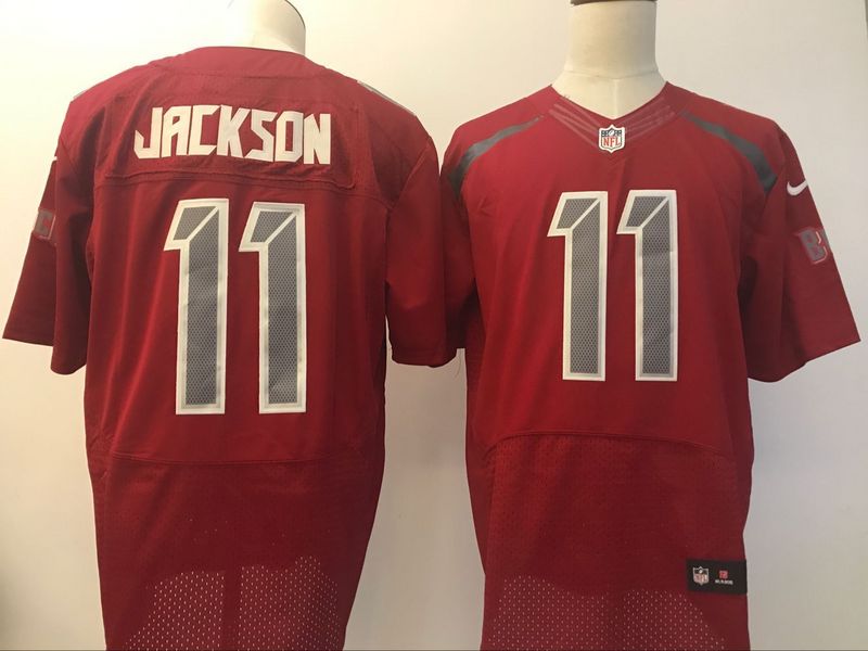 Nike Buccaneers 11 DeSean Jackson Red Elite Jersey