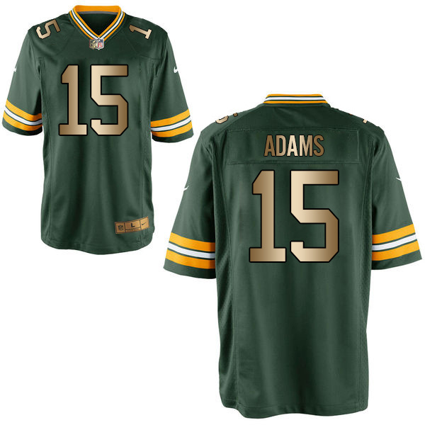 Nike Packers 15 Bart Starr Green Gold Elite Jersey - Click Image to Close