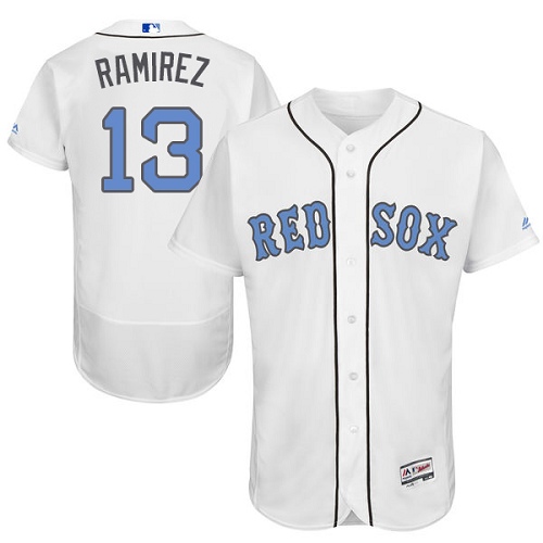 Red Sox 13 Hanley Ramirez White Father's Day Flexbase Jersey