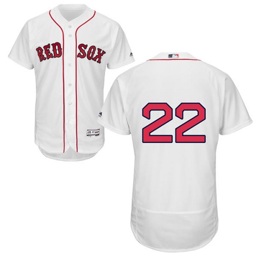 Red Sox 22 Rick Porcello White Flexbase Jersey