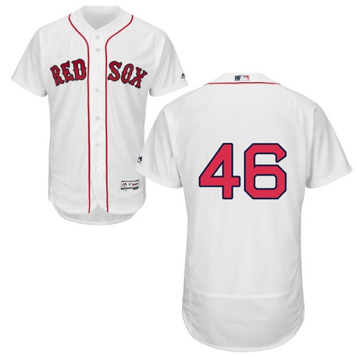 Red Sox 46 Craig Kimbrel White Flexbase Jersey