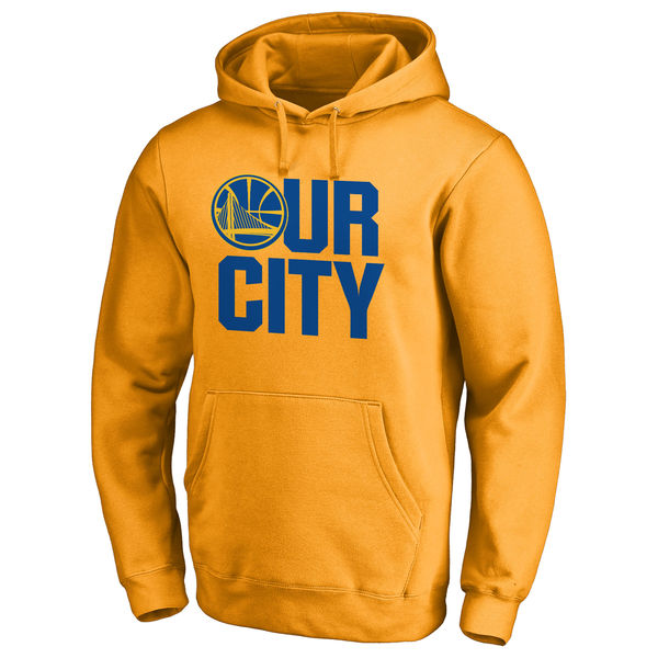 Men's Golden State Warriors Gold Hometown Collection Our City Hoodie