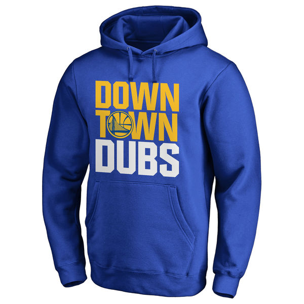 Men's Golden State Warriors Royal Hometown Collection Downtown Pullover Hoodie