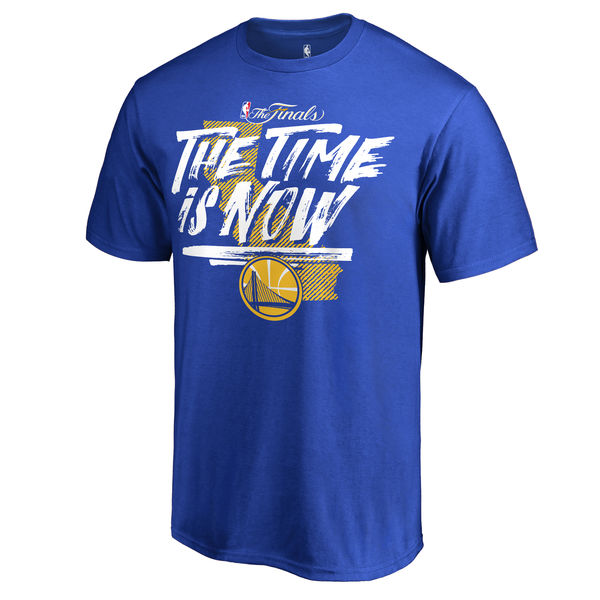 Men's Golden State Warriors Fanatics Branded Blue 2017 NBA Finals Bound Big & Tall T-shirt