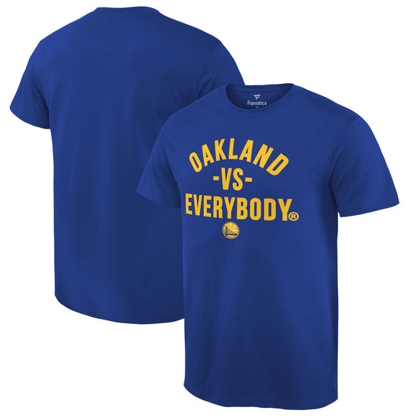 Men's Golden State Warriors Fanatics Branded Royal Team vs. Everybody T-shirt