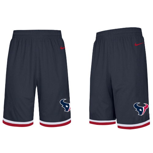 Houston Texans Navy NFL Men's Shorts - Click Image to Close