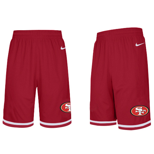 San Francisco 49ers Red NFL Men's Shorts